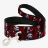 The Nightmare Before Christmas Jack Poses Peeping Eyes Dog Leash