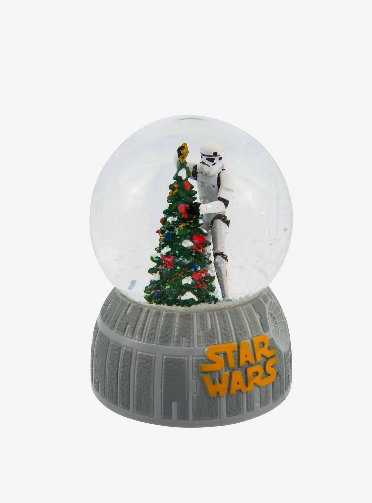 Star Wars Musical Stormtrooper Decorating Christmas Tree Water Globe 3 Star Wars Musical Stormtrooper Decorating Christmas Tree Water Globe