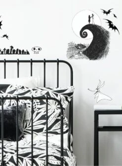 The Nightmare Before Christmas Jack And Sally Peel And Stick Wall Decals -Out Decor Home Shop 13166956 av1