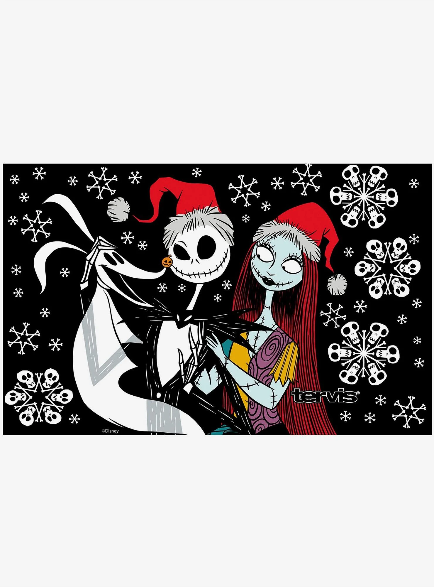 The Nightmare Before Christmas Santa Family 20oz Stainless Steel Tumbler With Lid 4 The Nightmare Before Christmas Santa Family 20oz Stainless Steel Tumbler With Lid - Image 2