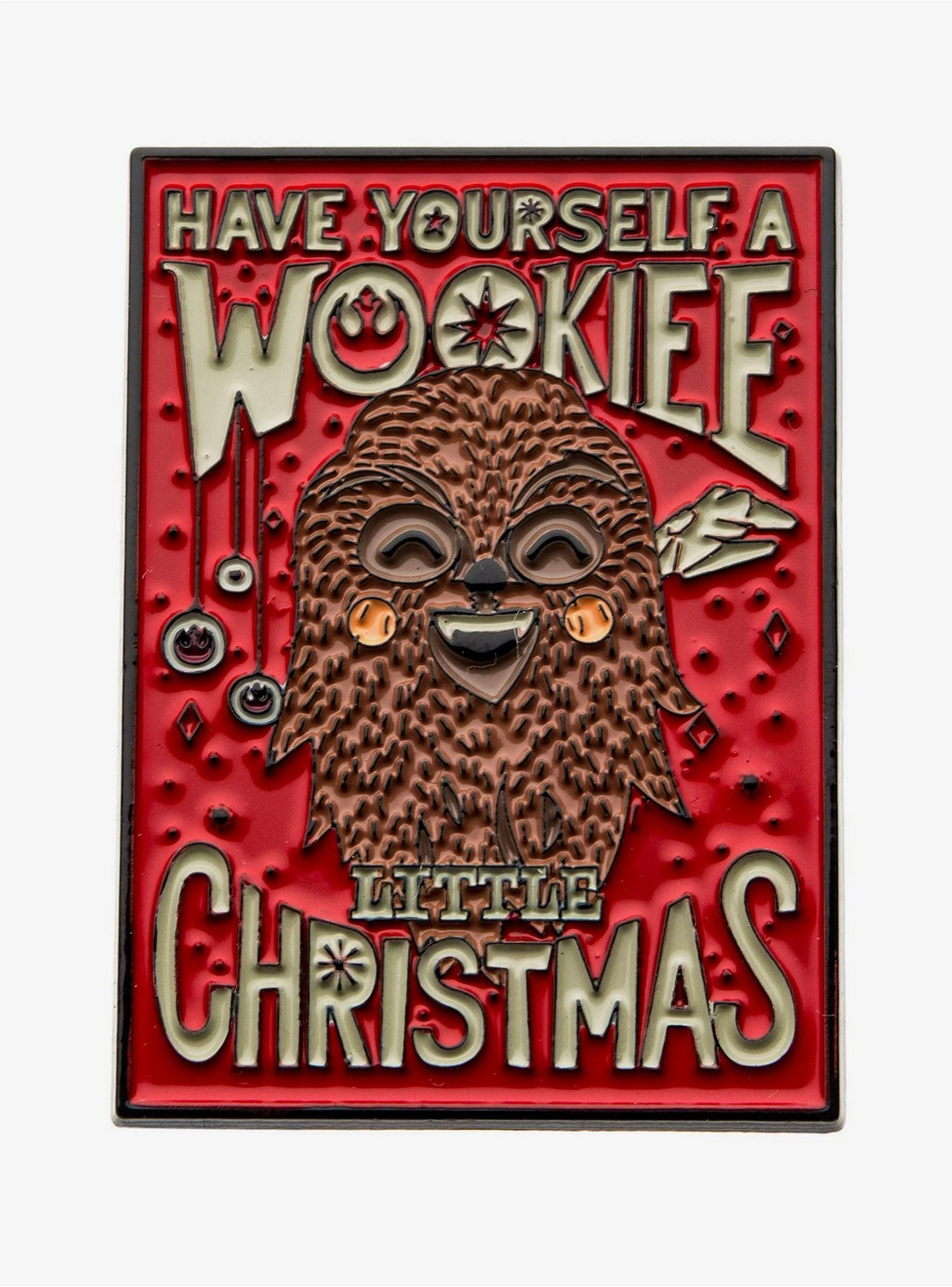 Star Wars Have Yourself A Wookie Little Christmas Pin 3 Star Wars Have Yourself A Wookie Little Christmas Pin