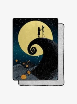 Nightmare Before Christmas Starry Night Oversized Throw