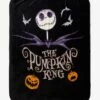 The Nightmare Before Christmas Pumpkin King Throw Blanket