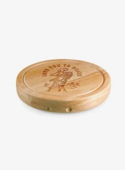 Disney The Nightmare Before Christmas Jack And Sally Cheese Cutting Board & Tools Set -Out Decor Home Shop 18606524 av2