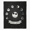 The Nightmare Before Christmas Phases Of Jack Throw Blanket