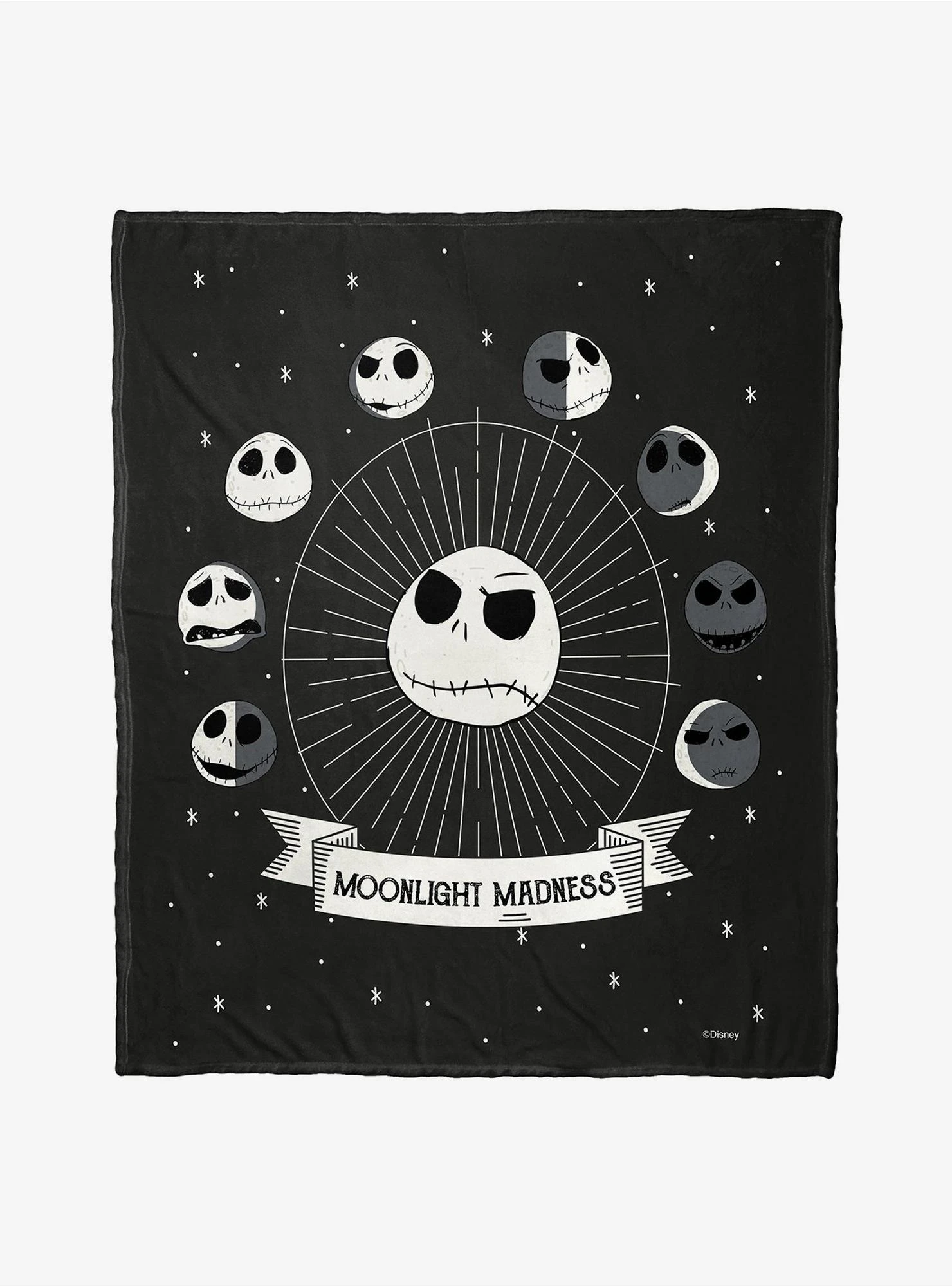 The Nightmare Before Christmas Phases Of Jack Throw Blanket 3 The Nightmare Before Christmas Phases Of Jack Throw Blanket