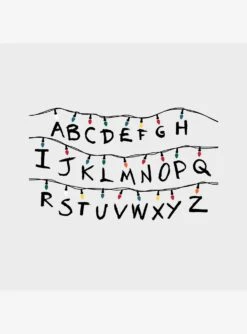 Stranger Things Christmas Light Peel & Stick Giant Wall Decals -Out Decor Home Shop 19334054 av2