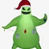 The Nightmare Before Christmas Oogie Boogie In Santa Hat With Light String Airblown 1 The Nightmare Before Christmas Oogie Boogie In Santa Hat With Light String Airblown -Out Decor Home Shop 19549180 hi