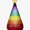 Airblown Rainbow Christmas Cone Tree Opp 2 Airblown Rainbow Christmas Cone Tree Opp -Out Decor Home Shop 19560464 hi