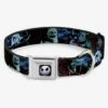 Disney Nightmare Before Christmas Jack Oogie Boogie Santa Seatbelt Buckle Dog Collar -Out Decor Home Shop 19876799 hi