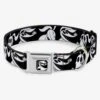 Disney Nightmare Before Christmas Zero Expressions Seatbelt Buckle Dog Collar