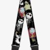 The Nightmare Before Christmas 4 Mini Character Poses Guitar Strap -Out Decor Home Shop 19900903 hi