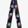 The Nightmare Before Christmas Jack Sally Pose Electric Glow Guitar Strap