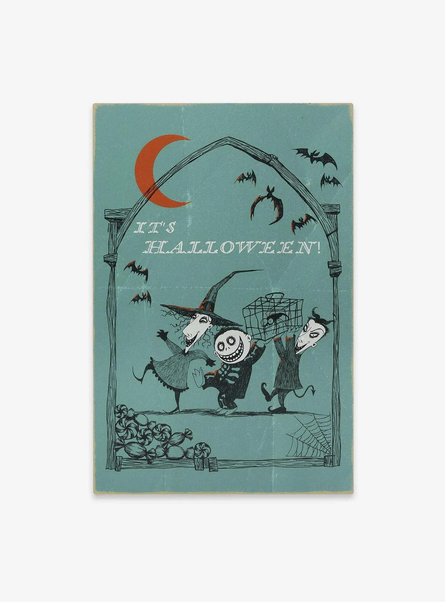 Disney The Nightmare Before Christmas It's Halloween Wood Wall Decor 2 Disney The Nightmare Before Christmas It's Halloween Wood Wall Decor