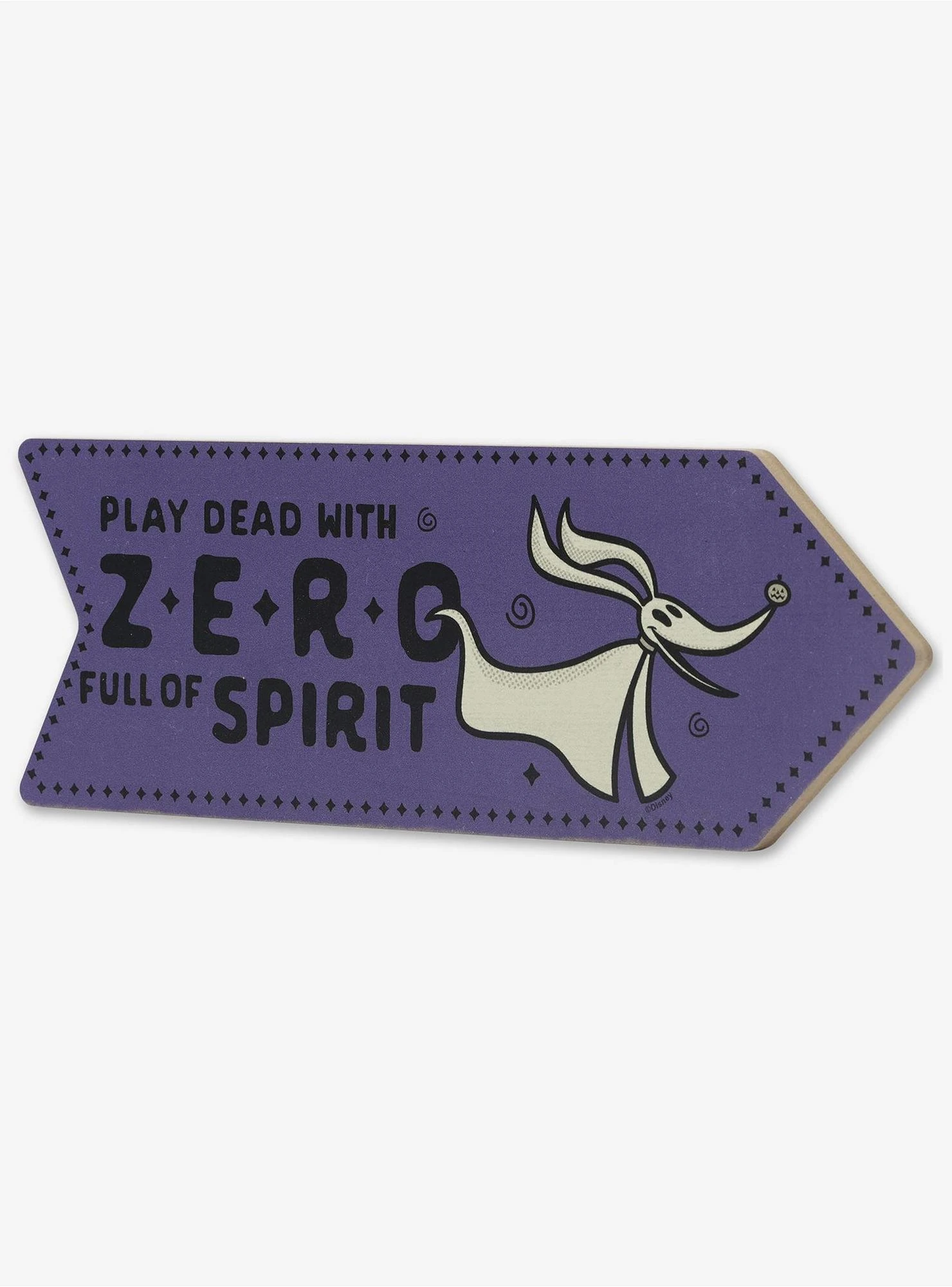 Disney The Nightmare Before Christmas Zero Full Of Spirit Wood Wall Decor 4 Disney The Nightmare Before Christmas Zero Full Of Spirit Wood Wall Decor - Image 2