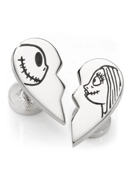 Disney The Nightmare Before Christmas Jack & Sally Simply Meant To Be Cufflinks -Out Decor Home Shop 19953854 hi