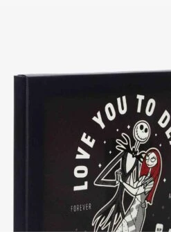 Disney The Nightmare Before Christmas Jack & Sally Love You To Death Canvas Wall Decor -Out Decor Home Shop 20171341 av3