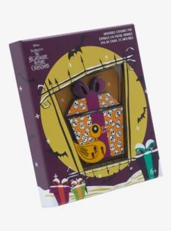 Loungefly The Nightmare Before Christmas Scary Teddy Glow-In-The-Dark 3 Inch Sliding Enamel Pin -Out Decor Home Shop 20513523 av3