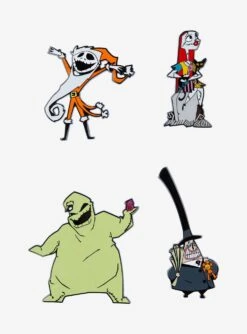 Loungefly The Nightmare Before Christmas Character Enamel Pin Set