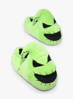 The Nightmare Before Christmas Oogie Boogie Plush Slippers