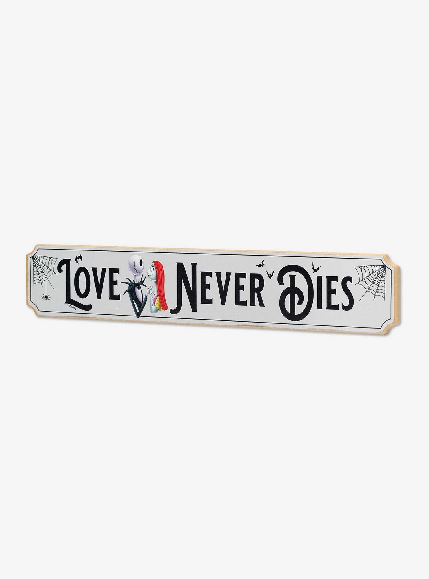 The Nightmare Before Christmas Love Never Dies Wood Wall Decor 4 The Nightmare Before Christmas Love Never Dies Wood Wall Decor - Image 2