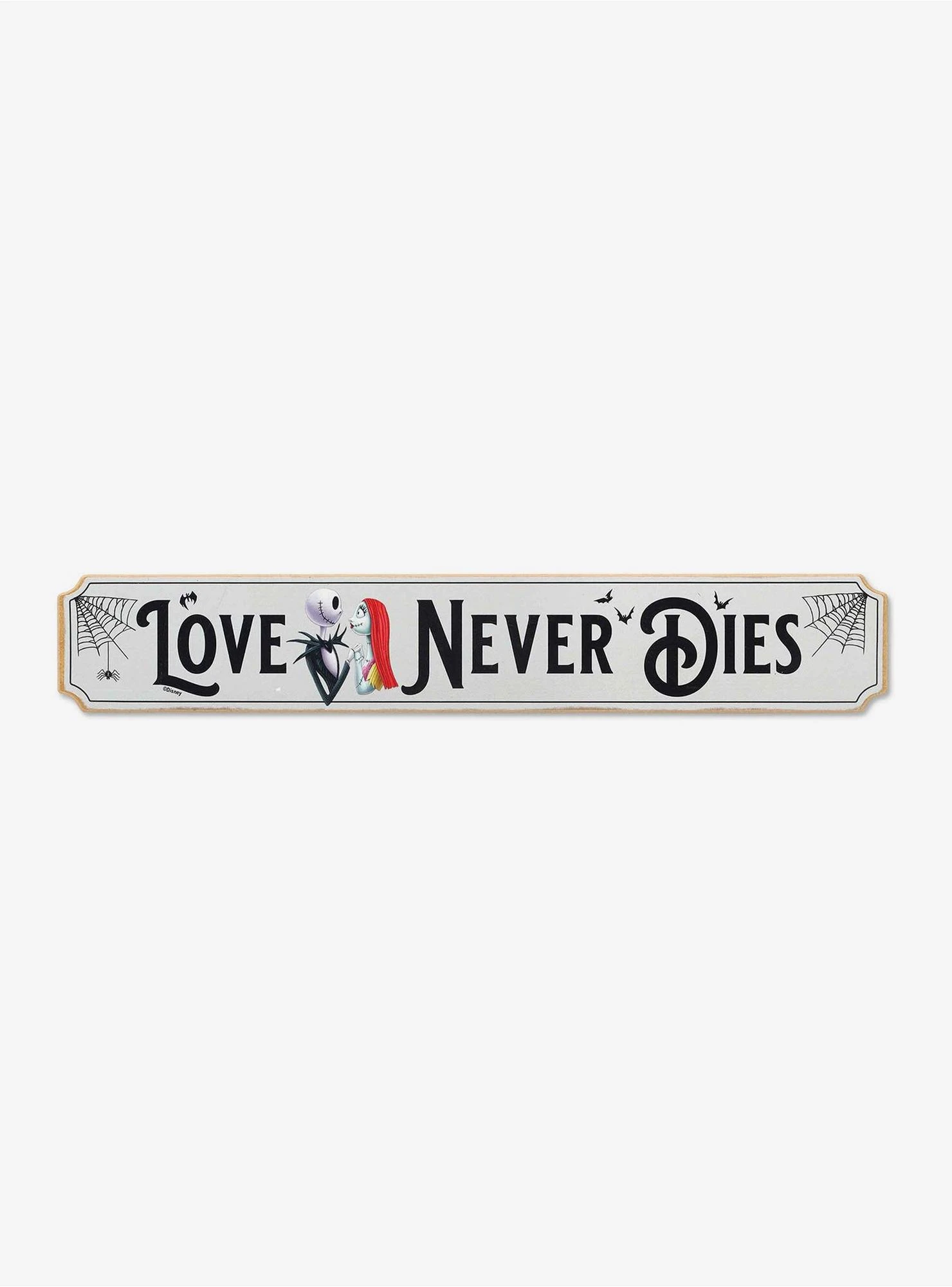 The Nightmare Before Christmas Love Never Dies Wood Wall Decor 3 The Nightmare Before Christmas Love Never Dies Wood Wall Decor