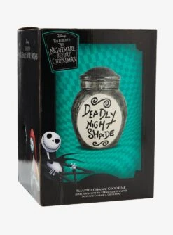 The Nightmare Before Christmas Deadly Night Shade Cookie Jar -Out Decor Home Shop 20748990 av3