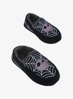 The Nightmare Before Christmas Jack Glow-In-The-Dark Slippers -Out Decor Home Shop 20787378 av2