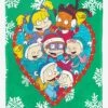 Rugrats Christmas Babies Silk Touch Throw Blanket -Out Decor Home Shop 20789225 hi