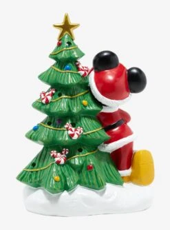 Disney Mickey Mouse Christmas Tree Light-Up Garden Statue -Out Decor Home Shop 20812208 av2