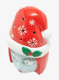 The Nightmare Before Christmas Sally Santa Hat Light-Up Garden Statue -Out Decor Home Shop 20812296 av3