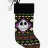 The Nightmare Before Christmas Jack Knit Stocking 1 The Nightmare Before Christmas Jack Knit Stocking -Out Decor Home Shop 20812544 hi