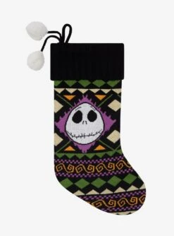 The Nightmare Before Christmas Jack Knit Stocking