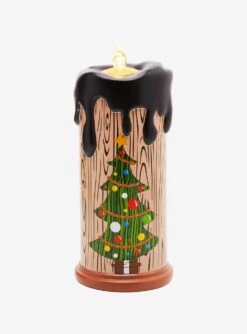 The Nightmare Before Christmas Holiday Tree Flameless LED Candle -Out Decor Home Shop 20843103 av2