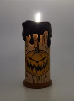 The Nightmare Before Christmas Holiday Tree Flameless LED Candle -Out Decor Home Shop 20843103 av3