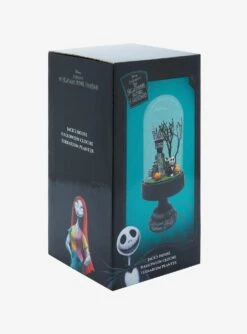 The Nightmare Before Christmas Jack's House Halloween Cloche Terrarium Planter -Out Decor Home Shop 20892588 av2