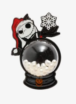Loungefly The Nightmare Before Christmas Snow Globe Dome Enamel Pin