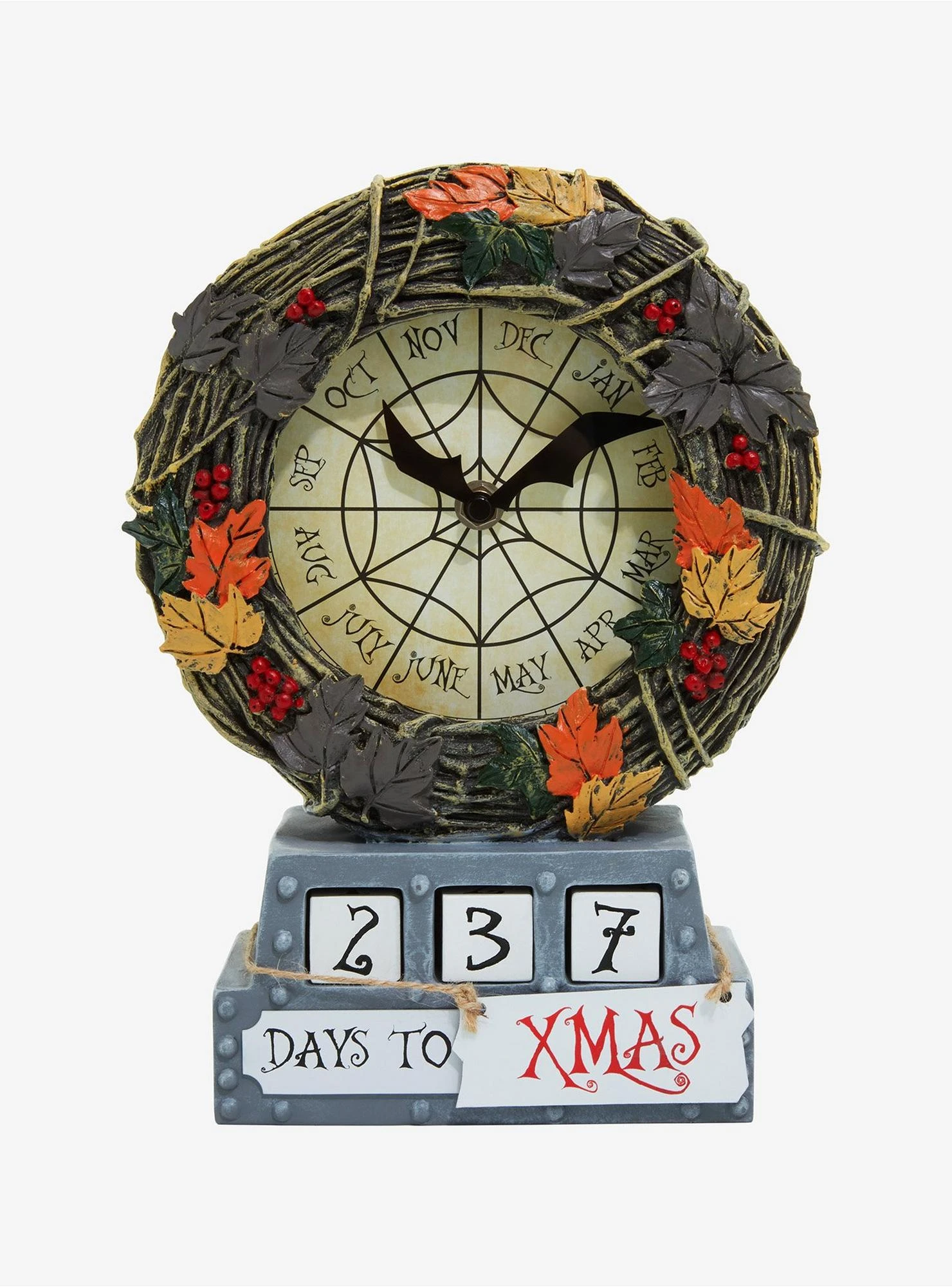 The Nightmare Before Christmas Foliage Countdown Table Clock 4 The Nightmare Before Christmas Foliage Countdown Table Clock - Image 2