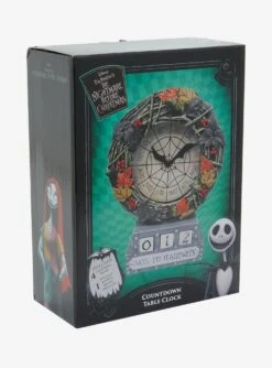 The Nightmare Before Christmas Foliage Countdown Table Clock 11 The Nightmare Before Christmas Foliage Countdown Table Clock -Out Decor Home Shop 20955674 av4