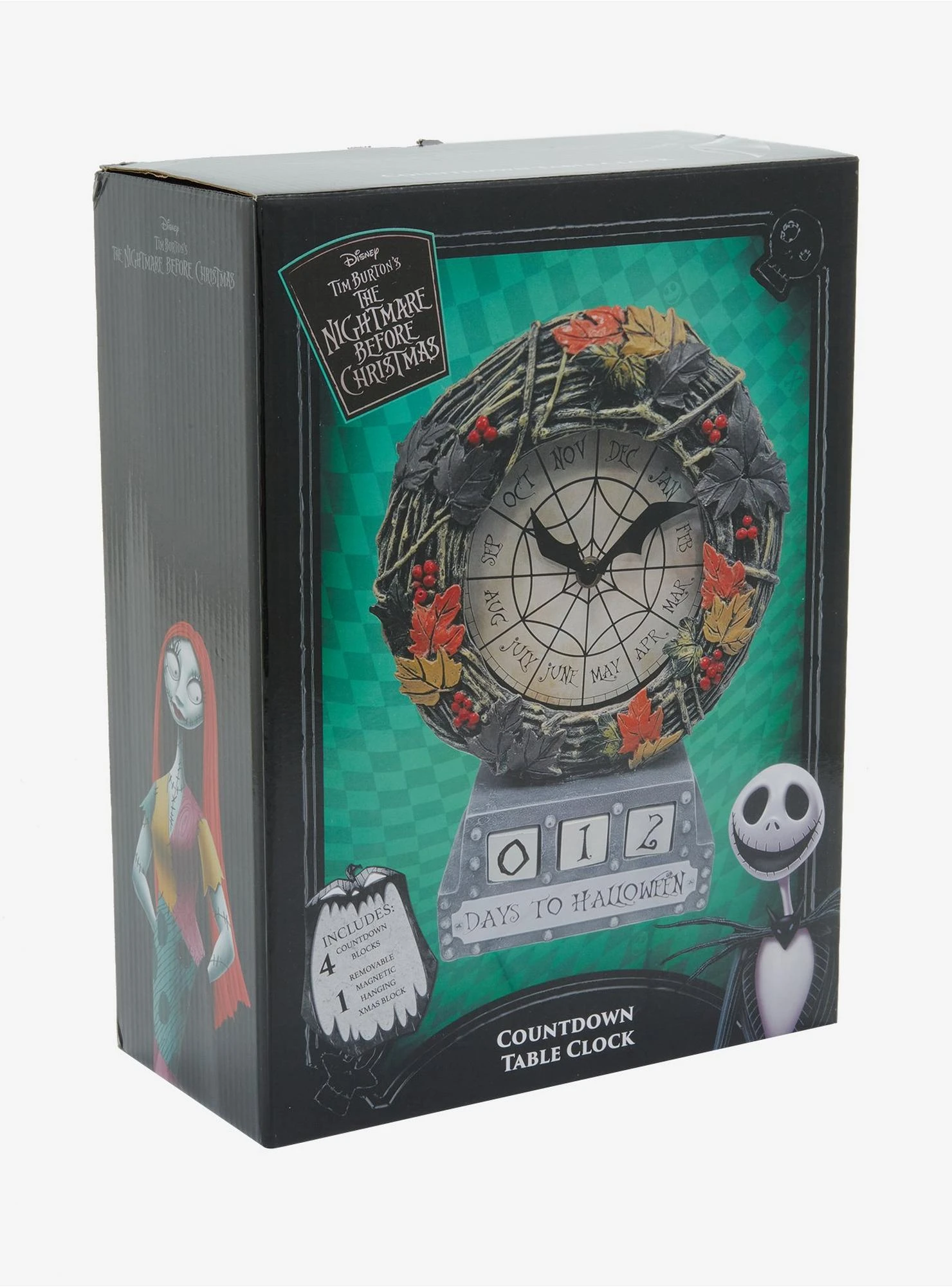 The Nightmare Before Christmas Foliage Countdown Table Clock 7 The Nightmare Before Christmas Foliage Countdown Table Clock - Image 5