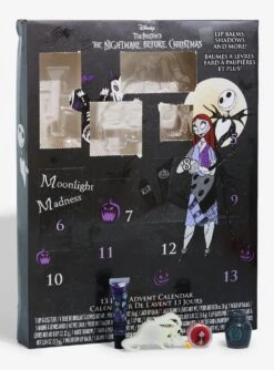 The Nightmare Before Christmas 13 Day Advent Calendar Beauty Set -Out Decor Home Shop 20974908 av2
